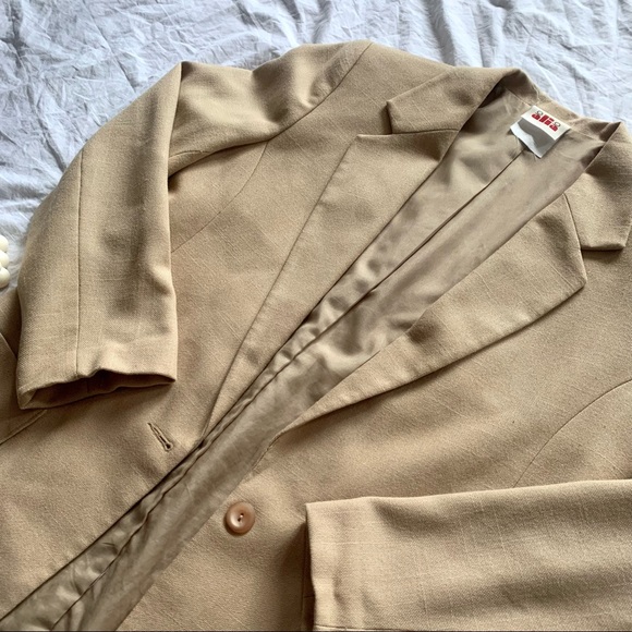 Vintage One Button Blazer - Picture 2 of 2